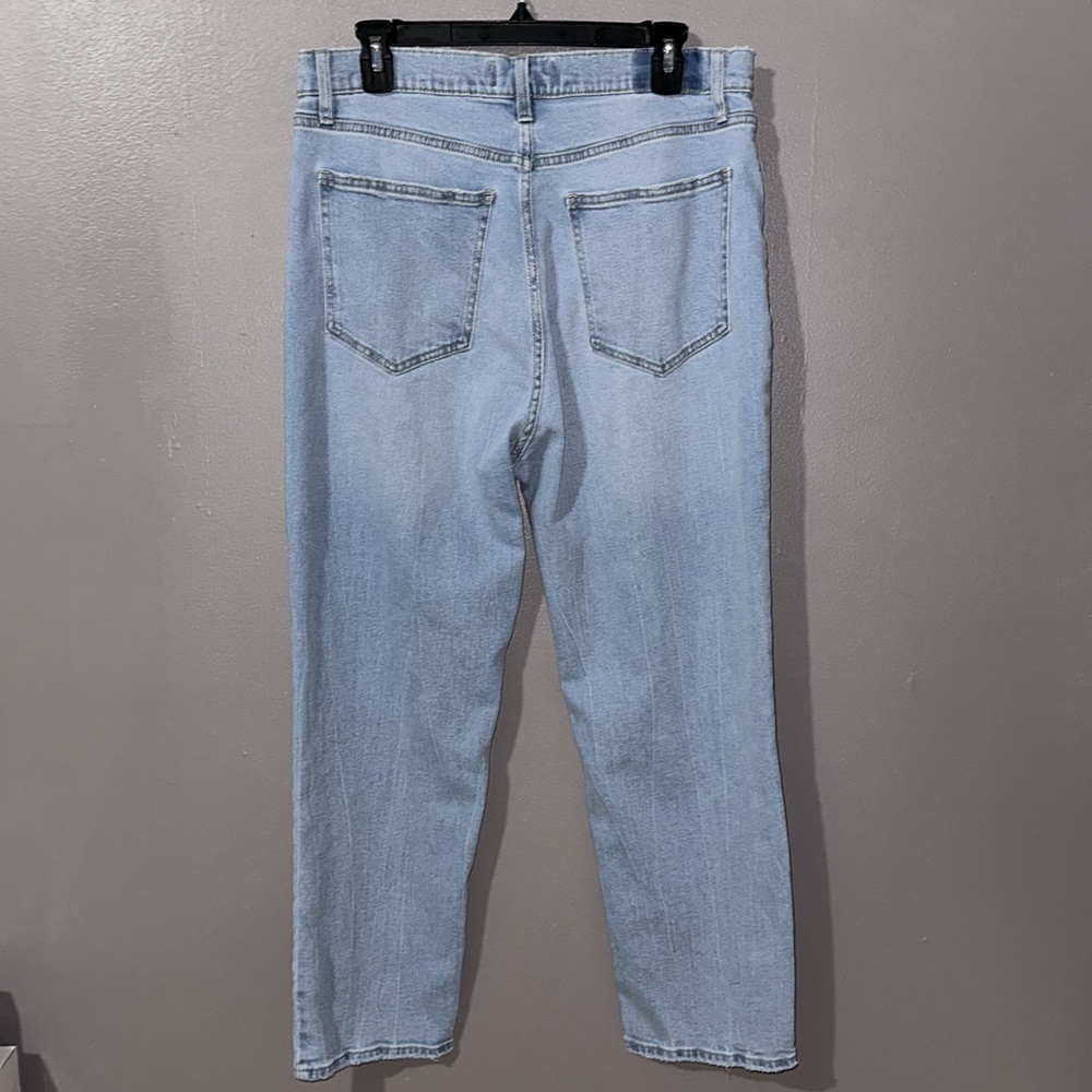 Abercrombie & Fitch Light Blue Women's Jeans - Picture 4 of 5